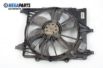 Radiator fan for Renault Clio 1.5 dCi, 82 hp, 3 doors, 2004