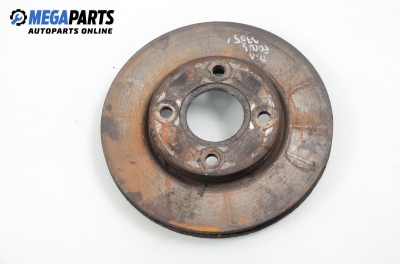 Brake disc for Ford Focus I 1.8 16V, 115 hp, hatchback, 2001, position: front