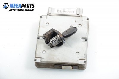 ECU incl. ignition key for Ford Focus 1.6 16V, 100 hp, hatchback, 5 doors, 2002 № 1M5F-12A650-BD