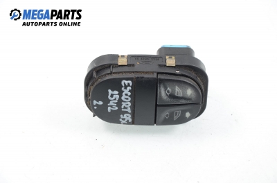 Window adjustment switch for Ford Escort 1.6 16V, 90 hp, station wagon, 1995