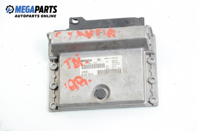 ECU for Peugeot 406 1.9 TD, 90 hp, sedan, 1997 № Bosch 0 281 001 262