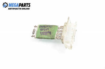 Blower motor resistor for Fiat Punto 1.9 JTD, 80 hp, 3 doors, 2001