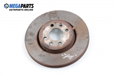 brake disc for Renault Megane Scenic 1.6, 102 hp, 1998, position: front