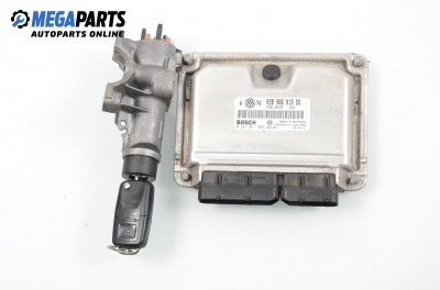 ECU incl. ignition key for Volkswagen Bora 1.9 TDI, 101 hp, sedan, 2000 № Bosch 0 281 011 065