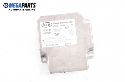 Steuermodul airbag for Kia Sorento 2.5 CRDi, 140 hp, 2006 № 95910-3E100