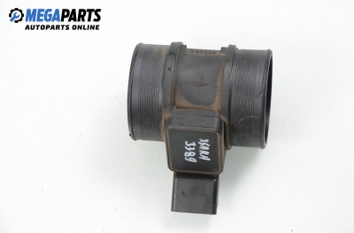 Air mass flow meter for Citroen Xsara 2.0 HDi, 109 hp, station wagon, 2001 № Siemens 9628336380