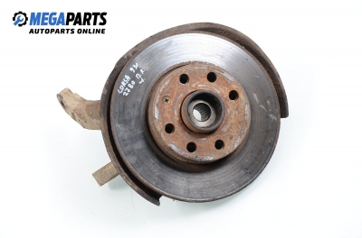 Knuckle hub for Opel Corsa A 1.2, 55 hp, 3 doors, 1993, position: front - left