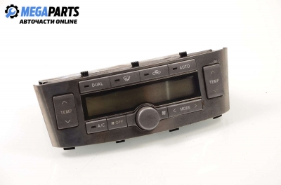 Air conditioning panel for Toyota Avensis 2.0 D-4D, 116 hp, hatchback, 2005