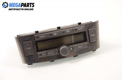 Bedienteil climatronic for Toyota Avensis 2.0 D-4D, 116 hp, hecktür, 2005