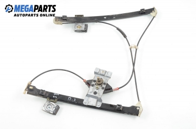Macara geam cu acționare manuală pentru Volkswagen Golf III 1.6, 75 cp, 5 uși, 1994, poziție: stânga - fața