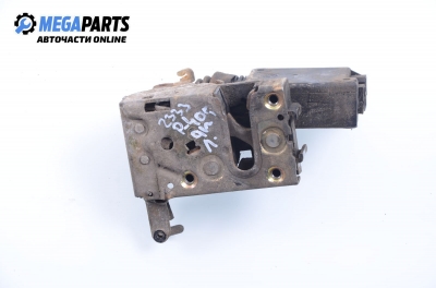 Schloss for Peugeot 405 1.6, 90 hp, sedan, 1991, position: links, vorderseite