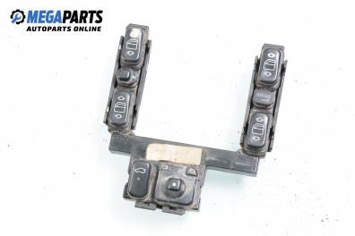 Window and mirror adjustment switch for Mercedes-Benz E-Class 210 (W/S) 3.2 CDI, 197 hp, sedan automatic, 2001