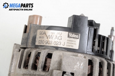 Alternator for Volkswagen Golf IV 1.6, 100 hp, 2000 № Valeo 030 903 023 J
