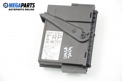 Comfort module for Opel Corsa C 1.2, 75 hp, 3 doors, 2001 № 5WK4 8664
