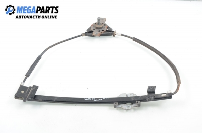 Macara geam cu acționare manuală pentru Volkswagen Jetta 1.6, 70 cp, 5 uși, 1990, poziție: stânga - fața