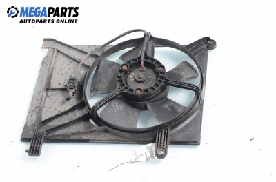 Radiator fan for Daewoo Lanos 1.3, 75 hp, hatchback, 5 doors, 2001