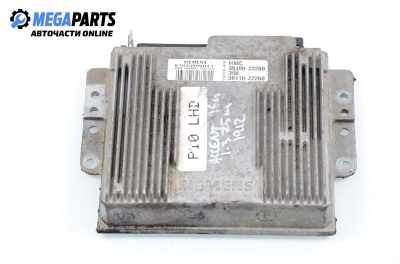 ECU pentru Hyundai Accent 1.3, 75 cp, hatchback, 3 uși, 1996 № Simens K103300003 F 