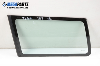 Vent window for Nissan Terrano 2.7 TDi, 125 hp, 5 doors automatic, 1998, position: left