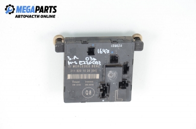 Door module for Mercedes-Benz E-Class 211 (W/S) 2.2 CDI, 150 hp, station wagon automatic, 2003 № A 211 820 04 26