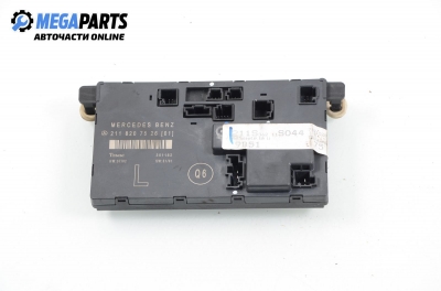 Door module for Mercedes-Benz E W211 2.2 CDI, 150 hp, station wagon automatic, 2003 № A 211 820 75 26