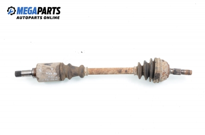 Driveshaft for Peugeot 106 1.0, 45 hp, 3 doors, 1996, position: left