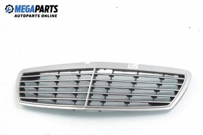 Grill for Mercedes-Benz E-Class 211 (W/S) 2.0 CDI, 122 hp, sedan automatic, 2005