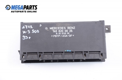 Comfort module for Mercedes-Benz S W140 5.0, 326 hp automatic, 1993 № 140 820 00 26