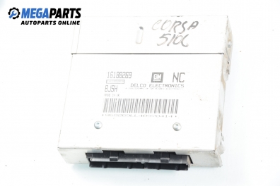 ECU for Opel Corsa B 1.4, 60 hp, 3 doors, 1994 № GM 16188269