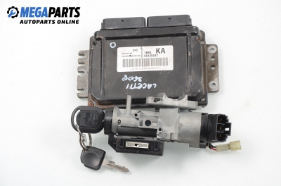 ECU incl. ignition key and immobilizer for Chevrolet Lacetti 1.4 16V, 95 hp, hatchback, 5 doors, 2006 № 5WY1E01B