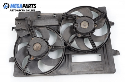 Cooling fans for Jaguar X-Type 3.0, 230 hp, sedan, 2001