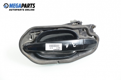Outer handle for BMW 5 (E60, E61) 3.0 d, 218 hp, station wagon automatic, 2005, position: rear - left