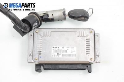 ECU mit zündschlüssel und wegfahrsperre für Citroen Xsara 1.6, 88 hp, combi, 1998 № Bosch 0 261 204 939