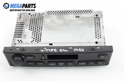 Cassette player for Jaguar X-Type 3.0, 230 hp, sedan, 2001