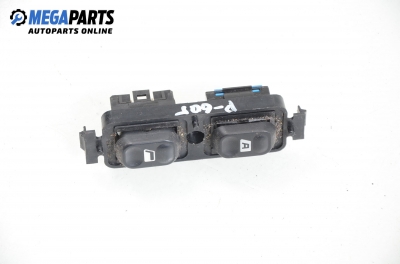 Window adjustment switch for Peugeot 605 2.5 TD, 129 hp, 1997