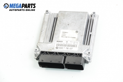 ECU für BMW 5 (E60, E61) 3.0 d, 218 hp, combi automatik, 2005 № Bosch 0 281 012 091