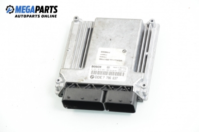 ECU for BMW 5 (E60, E61) 3.0 d, 218 hp, station wagon automatic, 2005 № Bosch 0 281 012 091