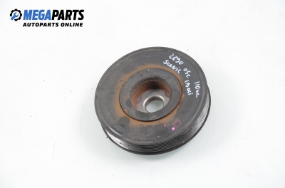 Belt pulley for Renault Scenic 1.9 dCi, 110 hp, 2005