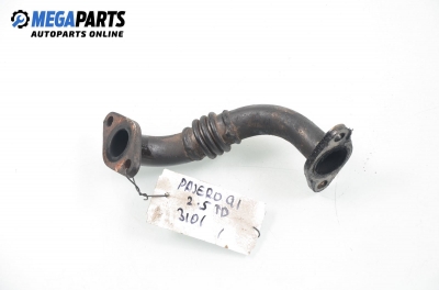 EGR tube for Mitsubishi Pajero 2.5 TD, 99 hp, 5 doors automatic, 1991