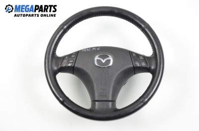 Multi functional steering wheel for Mazda 6 2.0, 147 hp, hatchback, 2003