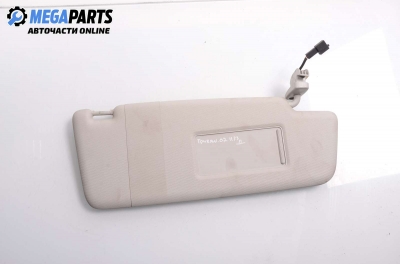 Sun visor for Volkswagen Touran 1.9 TDI, 105 hp automatic, 2007, position: right