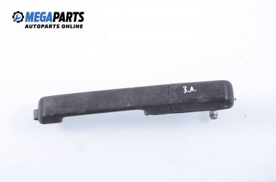 Outer handle for Volkswagen Passat 1.8, 90 hp, sedan, 1992, position: rear - left