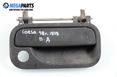 Outer handle for Opel Corsa B 1.0 12V, 54 hp, 5 doors, 1998, position: front - right