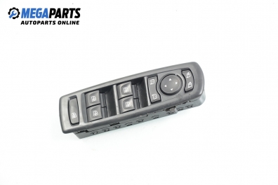 Window and mirror adjustment switch for Renault Laguna III 2.0 dCi, 150 hp, station wagon, 2008