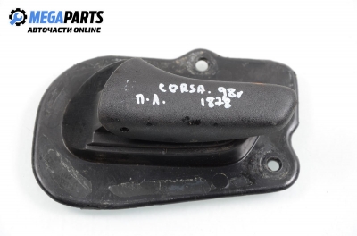 Inner handle for Opel Corsa B 1.0 12V, 54 hp, 5 doors, 1998, position: front - left