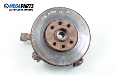 Knuckle hub for Opel Astra G 1.6 16V, 101 hp, hatchback, 3 doors automatic, 1999, position: front - left