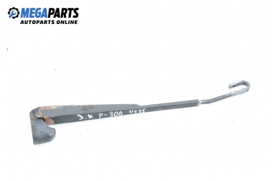 Rear wiper arm for Peugeot 306 1.4, 75 hp, hatchback, 5 doors, 1995
