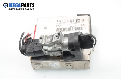 ECU cu cheie de contact și imobilizator pentru Opel Tigra 1.4 16V, 90 cp, 1995 № GM 16178189