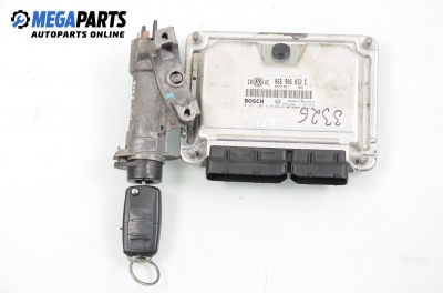 ECU mit zündschlüssel für Volkswagen Passat (B5; B5.5) 2.3 V5, 170 hp, sedan, 2001 № Bosch 0 261 206 810