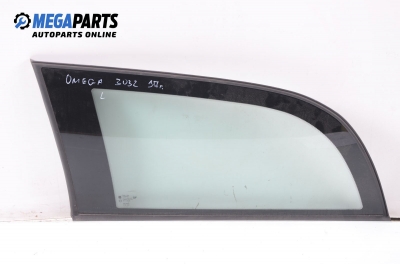 Vent window for Opel Omega B 2.0 16V, 136 hp, station wagon, 1997, position: rear - left