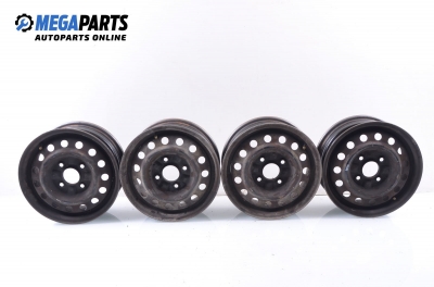 Steel wheels for Hyundai Matrix (2001-2007) 14 inches, width 5.5 (The price is for the set)